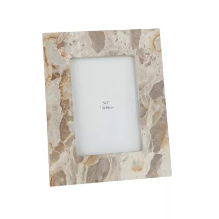 Cadre photo Marbre Beige