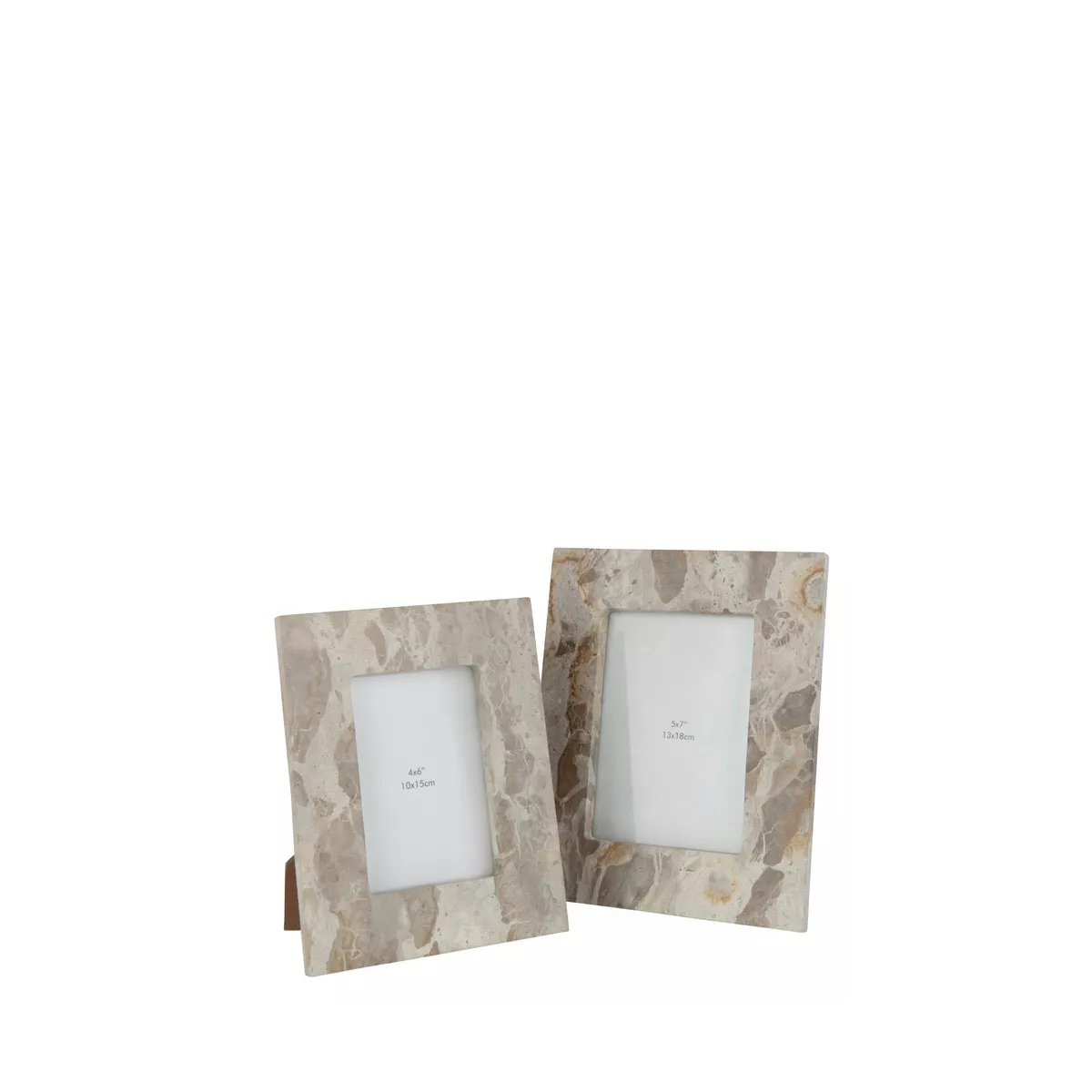 Cadre photo Marbre Beige