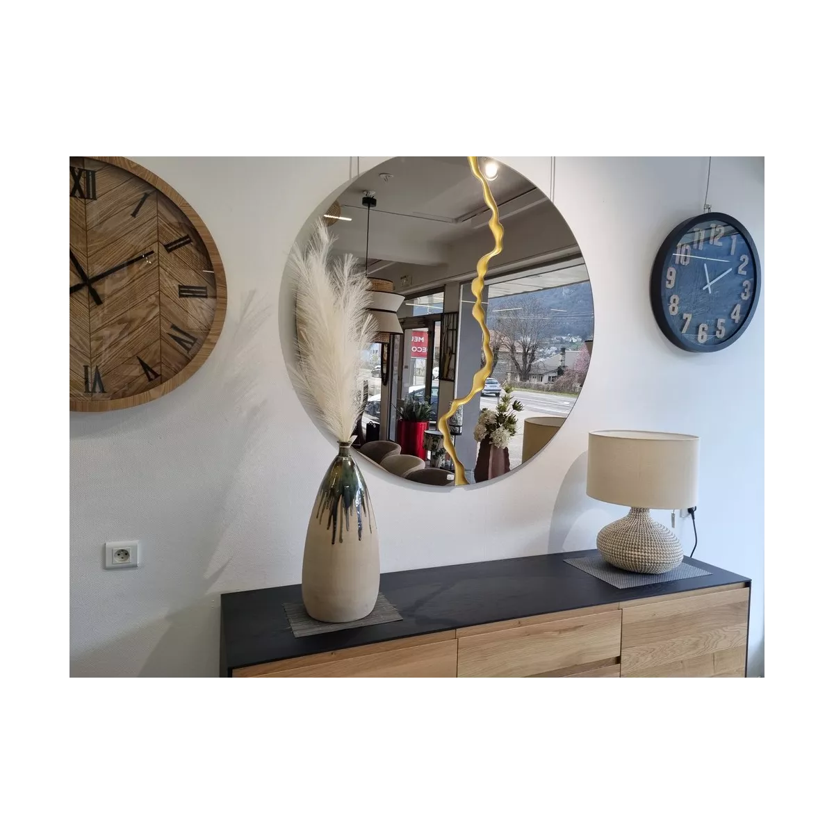 Miroir Galaxie Bronze 100cm