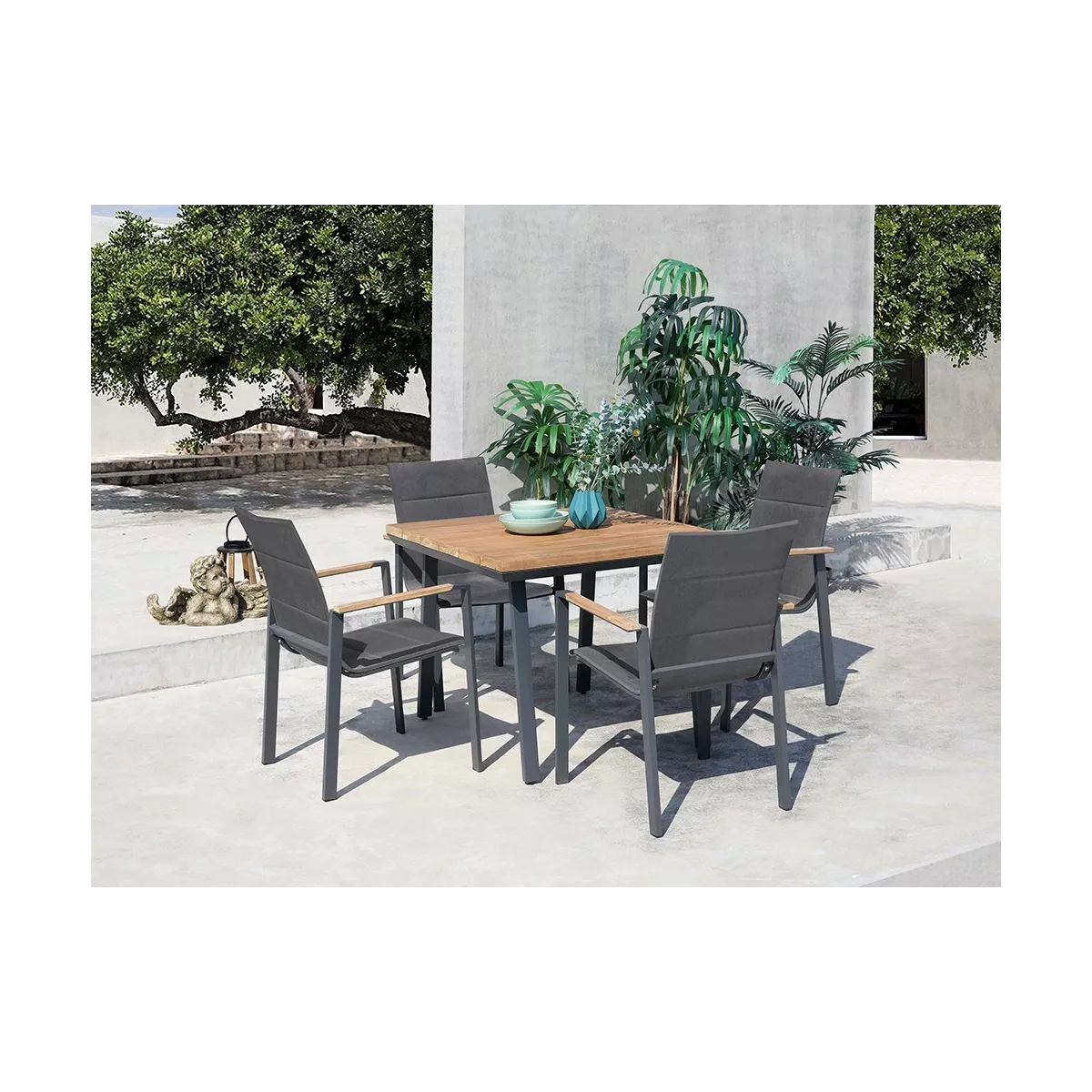 Fauteuil de repas Lagos Spécial Extérieur Aluminium