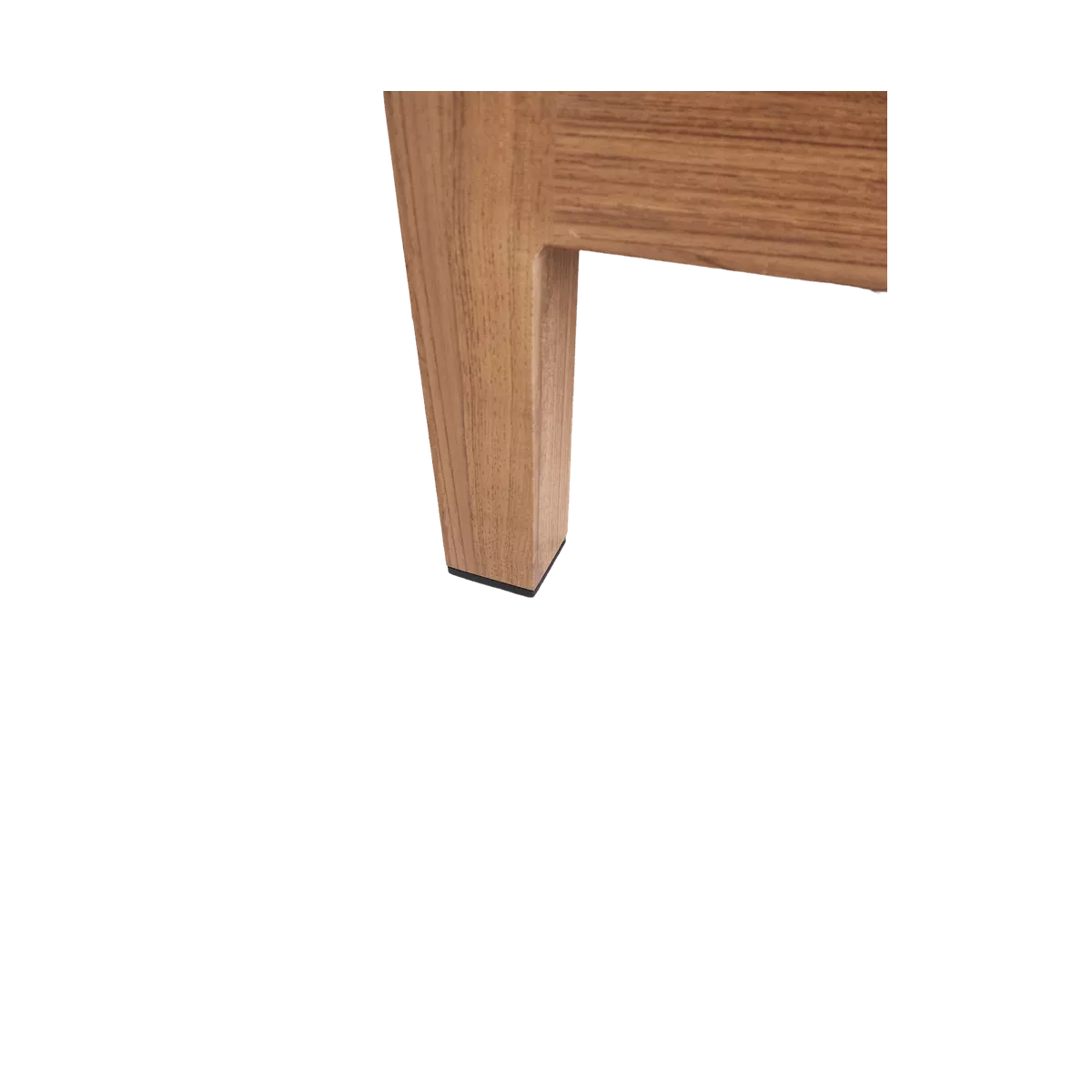 Fauteuil Venecia alu effet bois Tissus Bronx