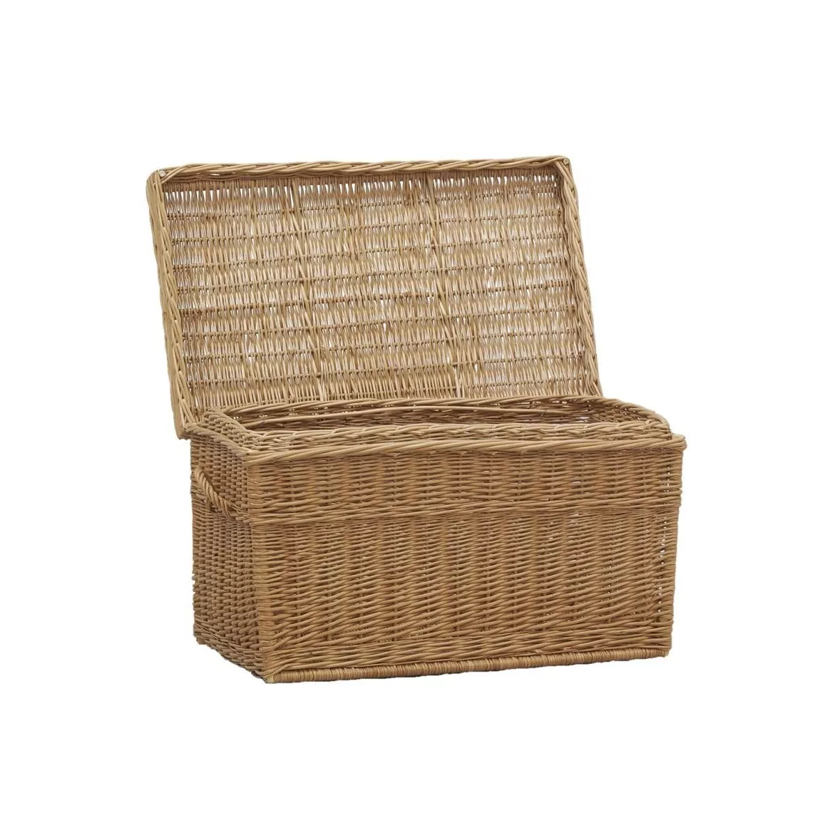 Coffre Osier Buff 80x48