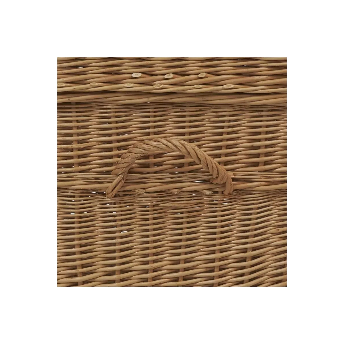 Coffre Osier Buff 80x48