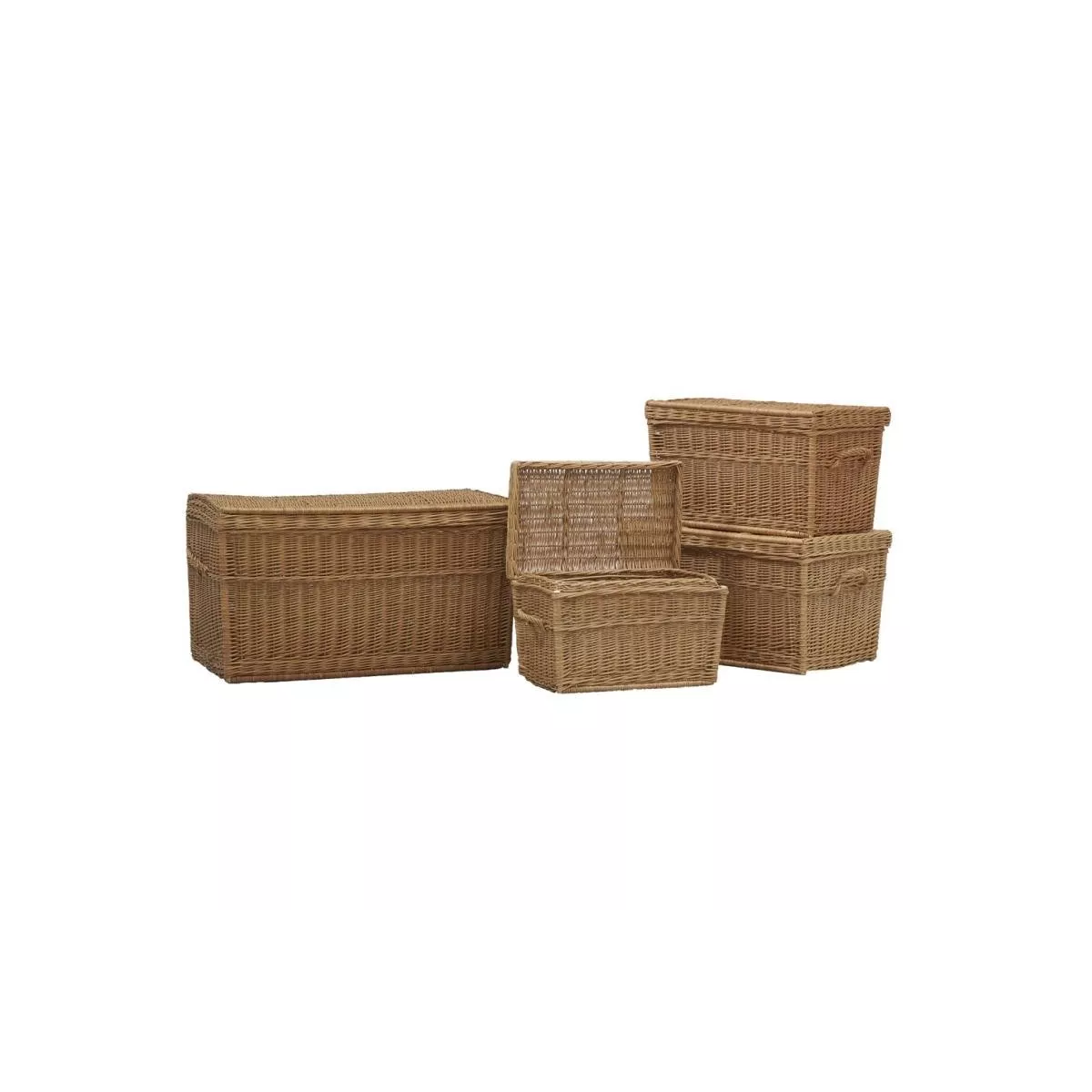 Coffre Osier Buff 80x48