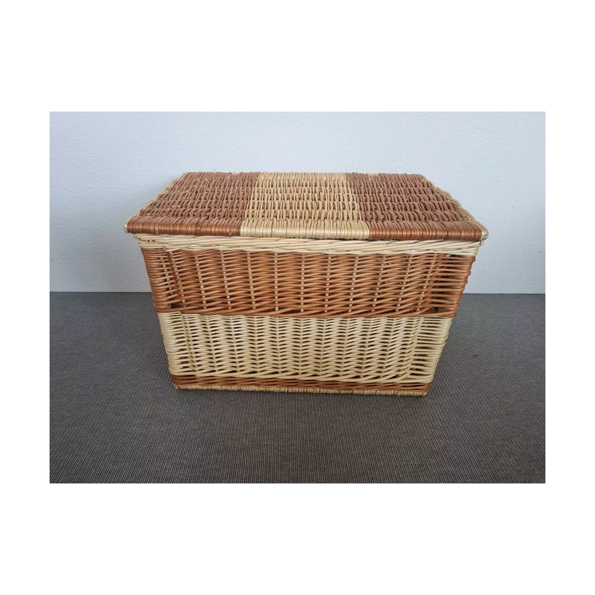 Malle Osier Bicolore 60x40