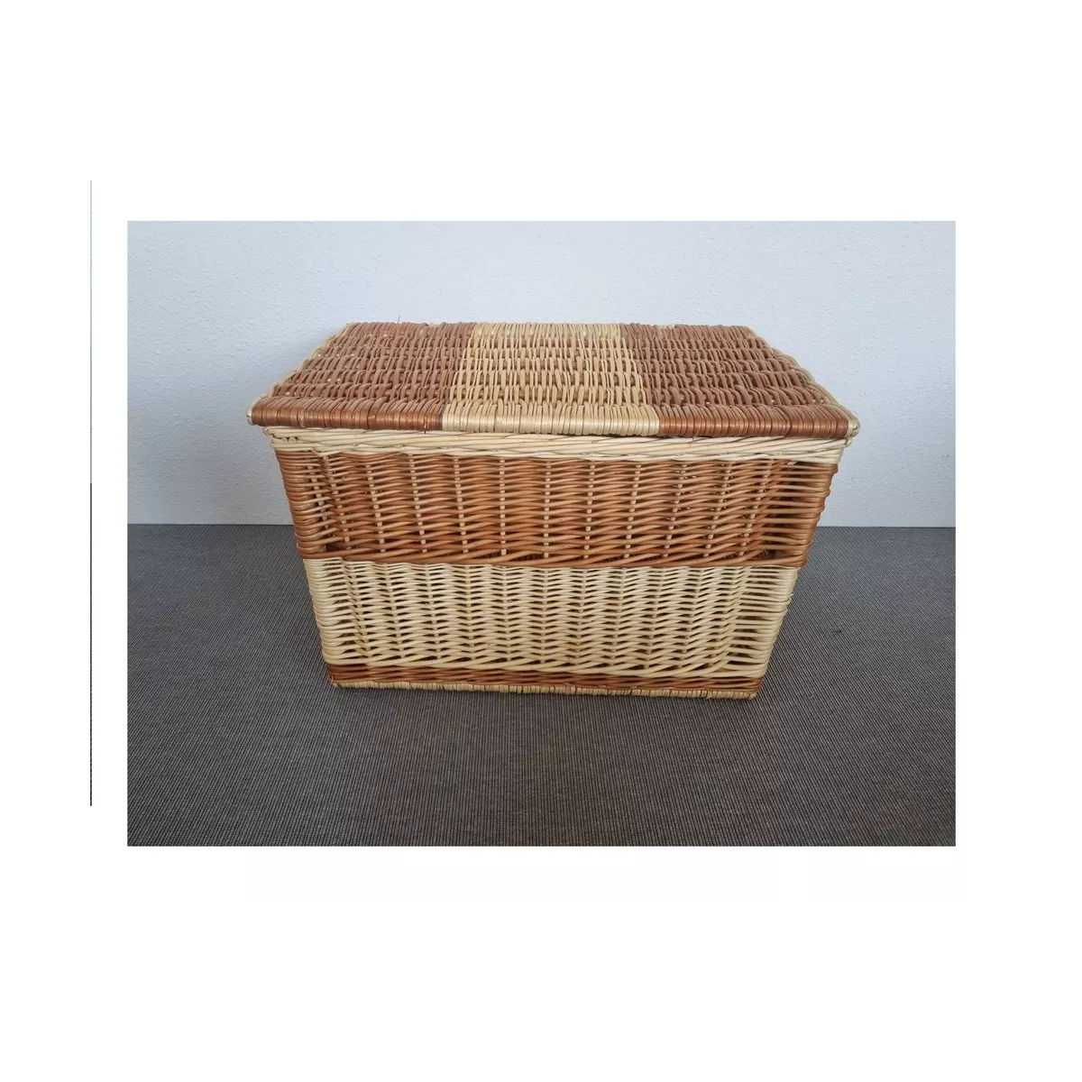 Malle Osier Bicolore 60x40