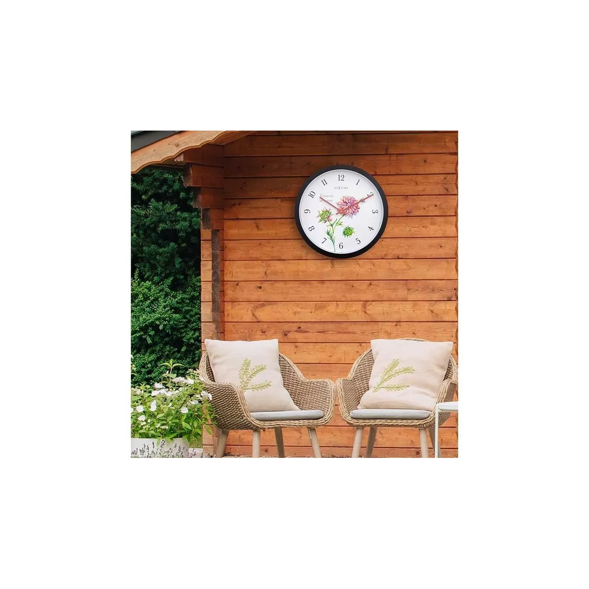 Horloge Knautia Extérieur 30x30