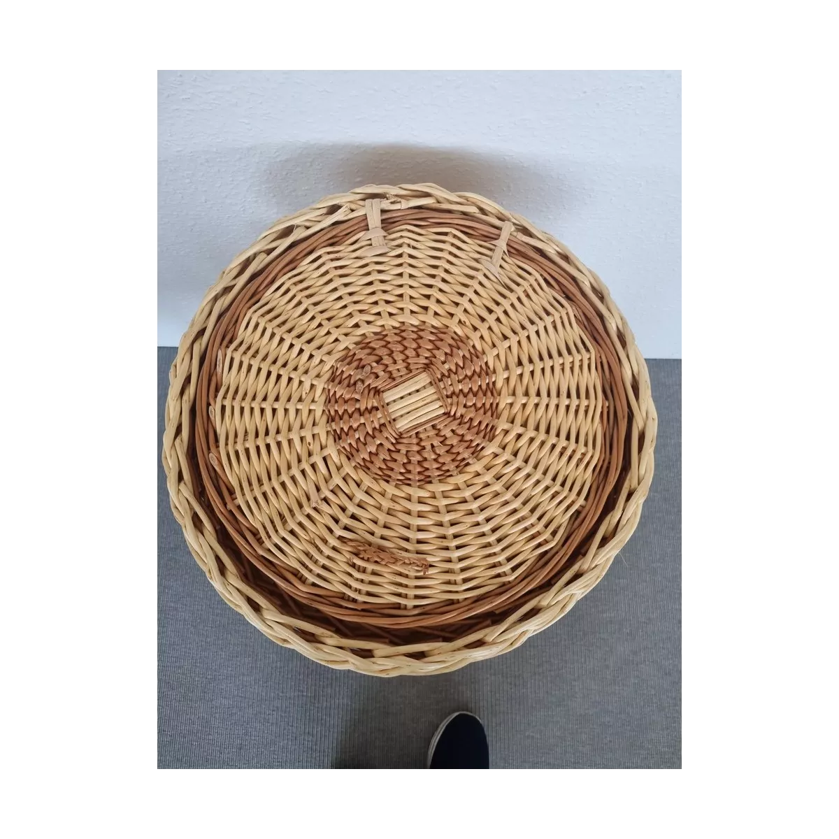 Panière à Linge Bicolore GM