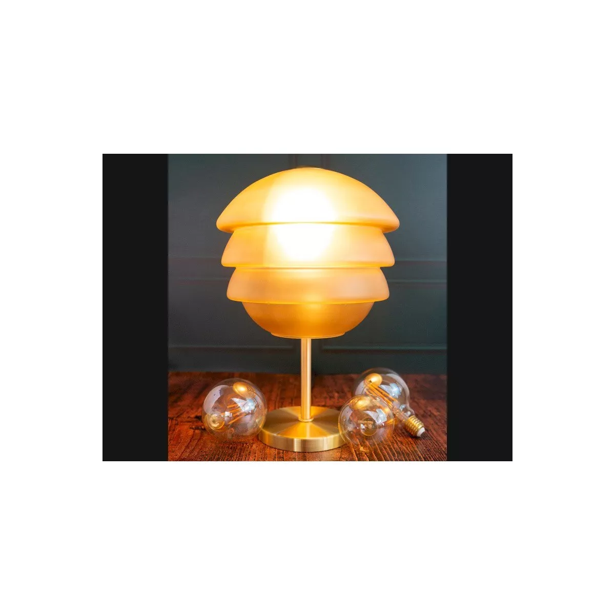 Lampe Athena Ambre h42