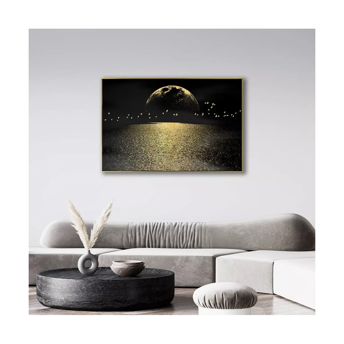 Tableau Coucher de Lune 120x80