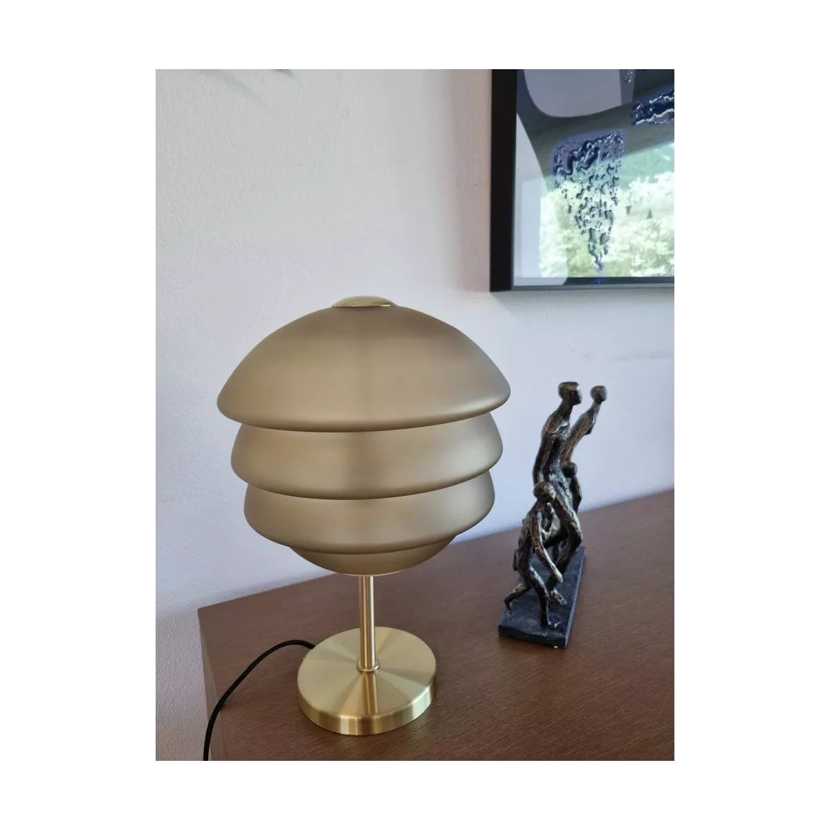 Lampe Athena Ambre h42