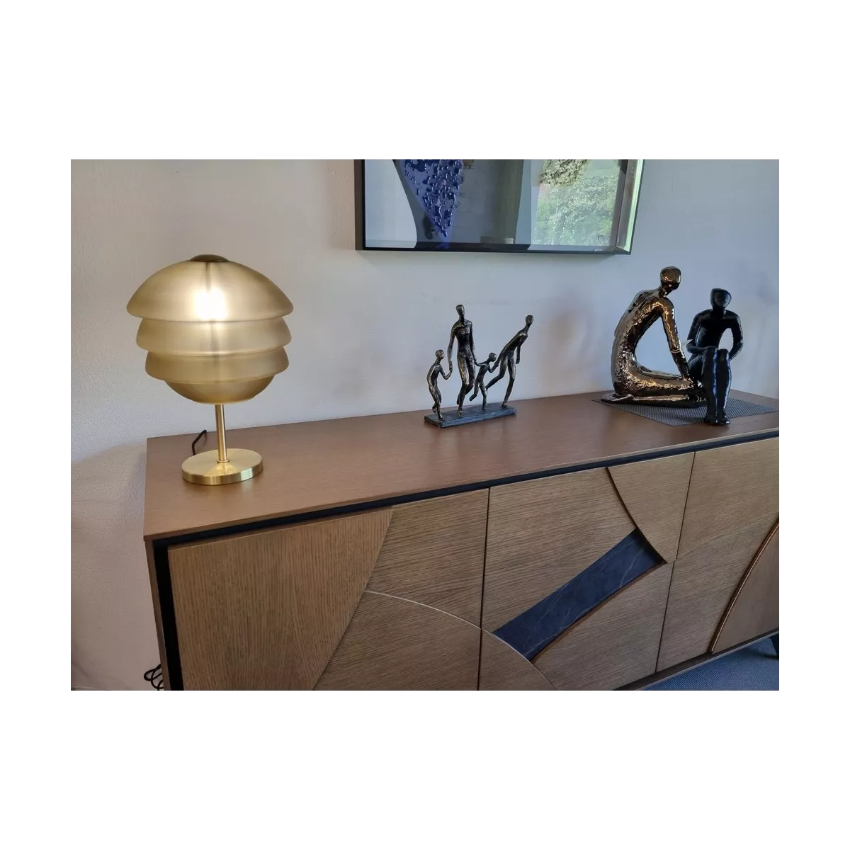 Lampe Athena Ambre h42
