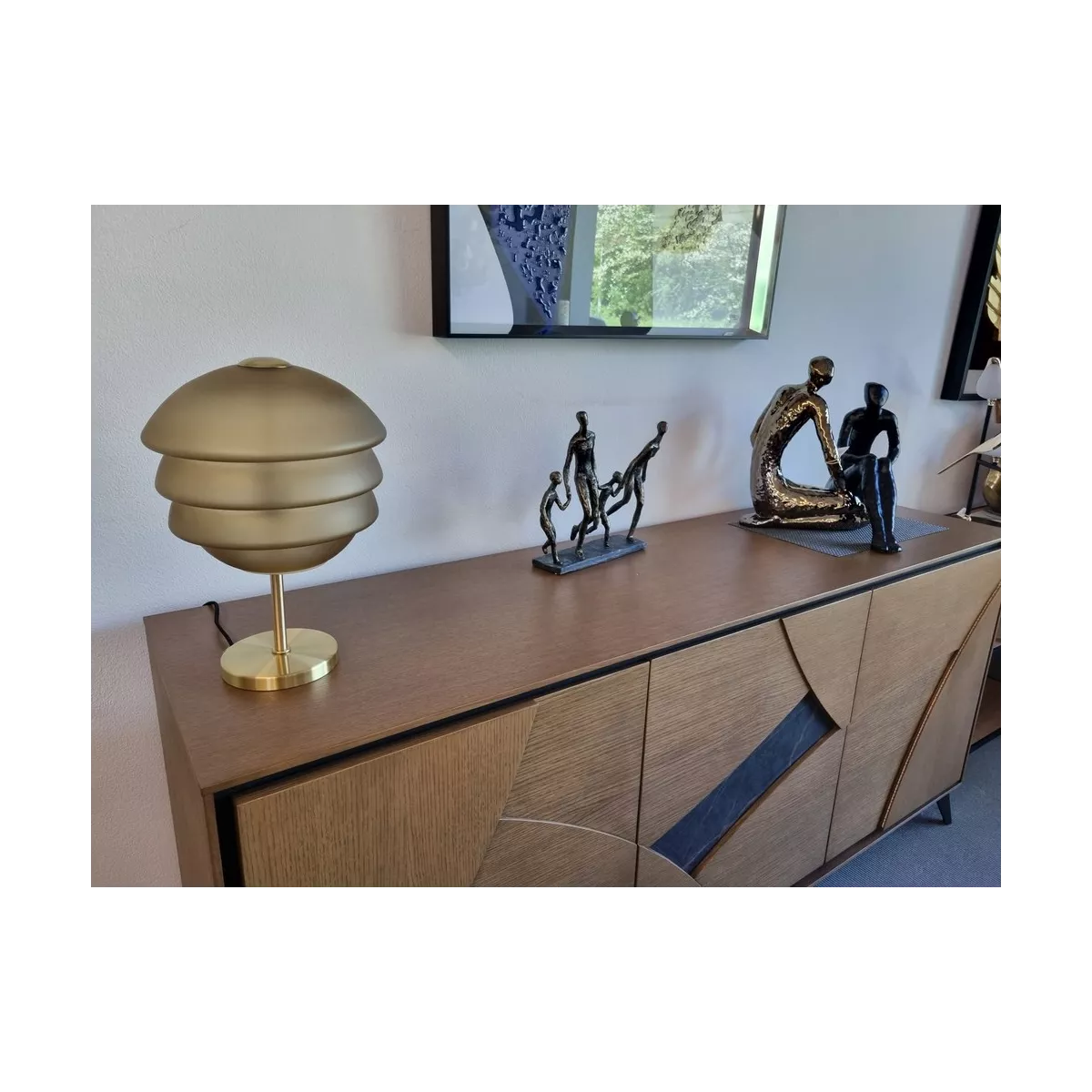 Lampe Athena Ambre h42