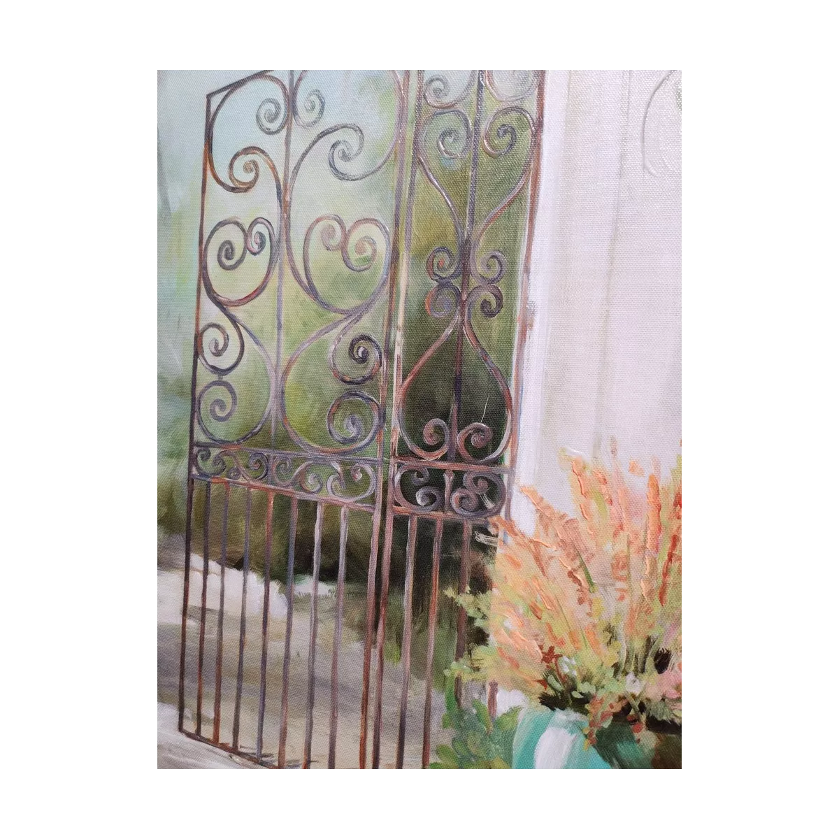 Tableau Glycine 90x70