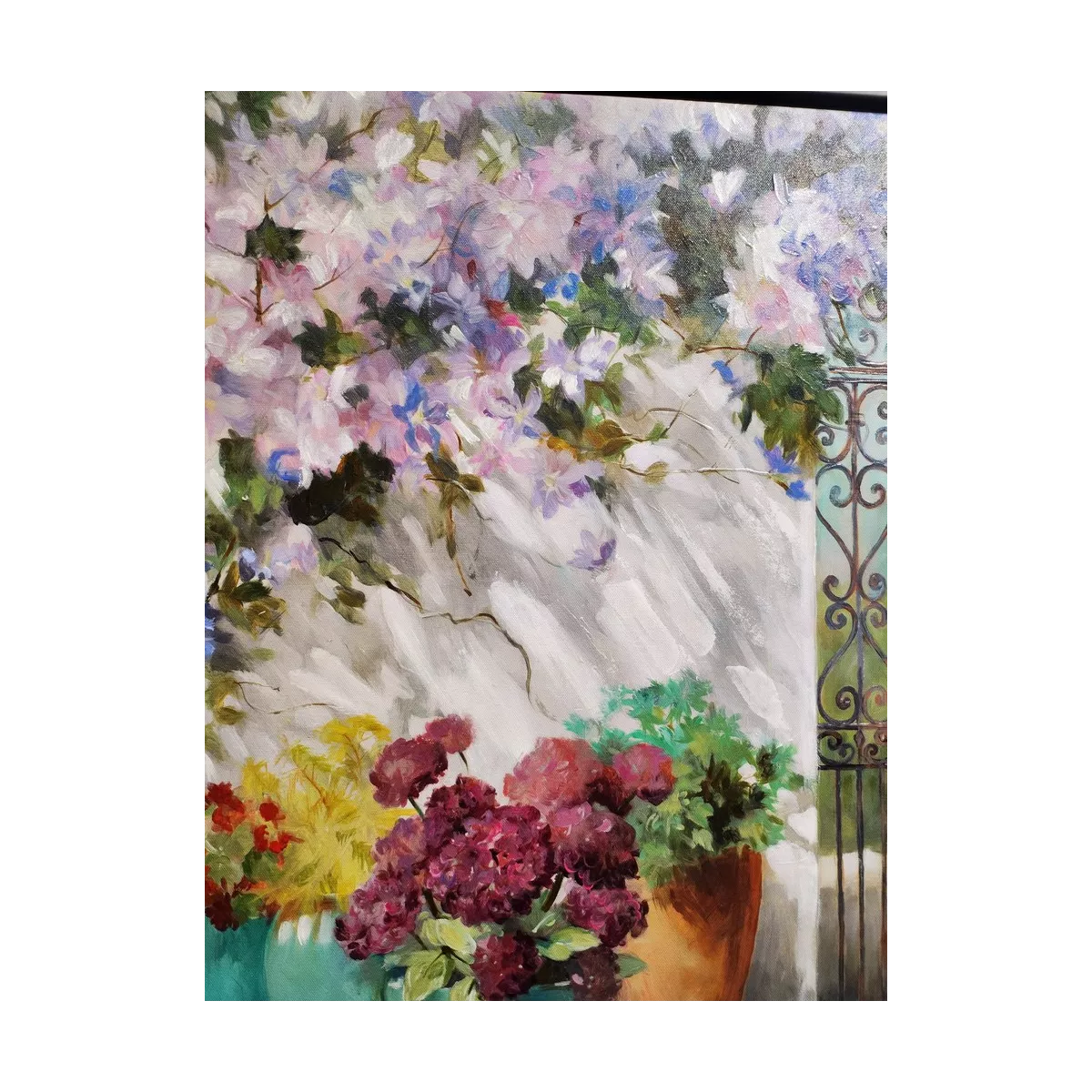 Tableau Glycine 90x70