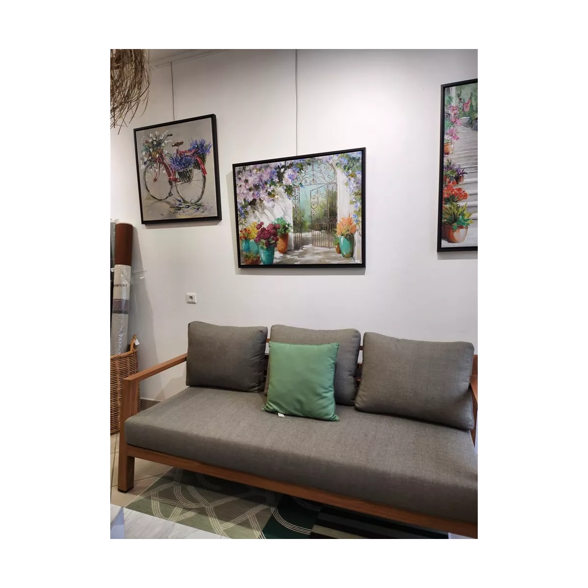 Tableau Glycine 90x70