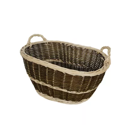 Panier  Osier Bicolore