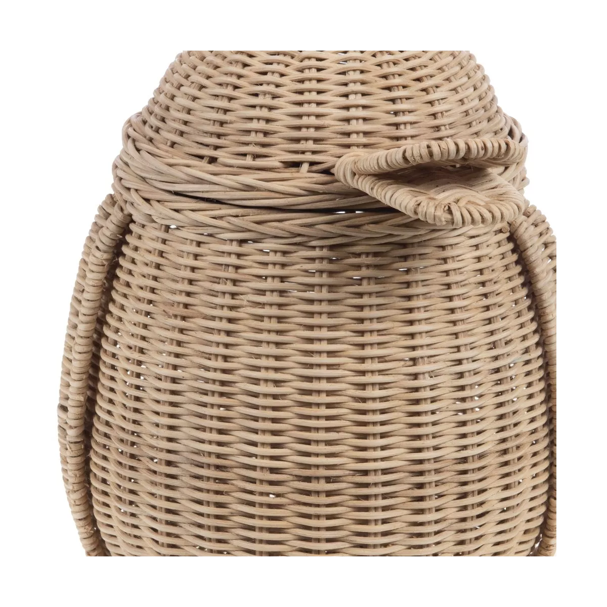 Rangement Pingouin rotin Naturel 30x30