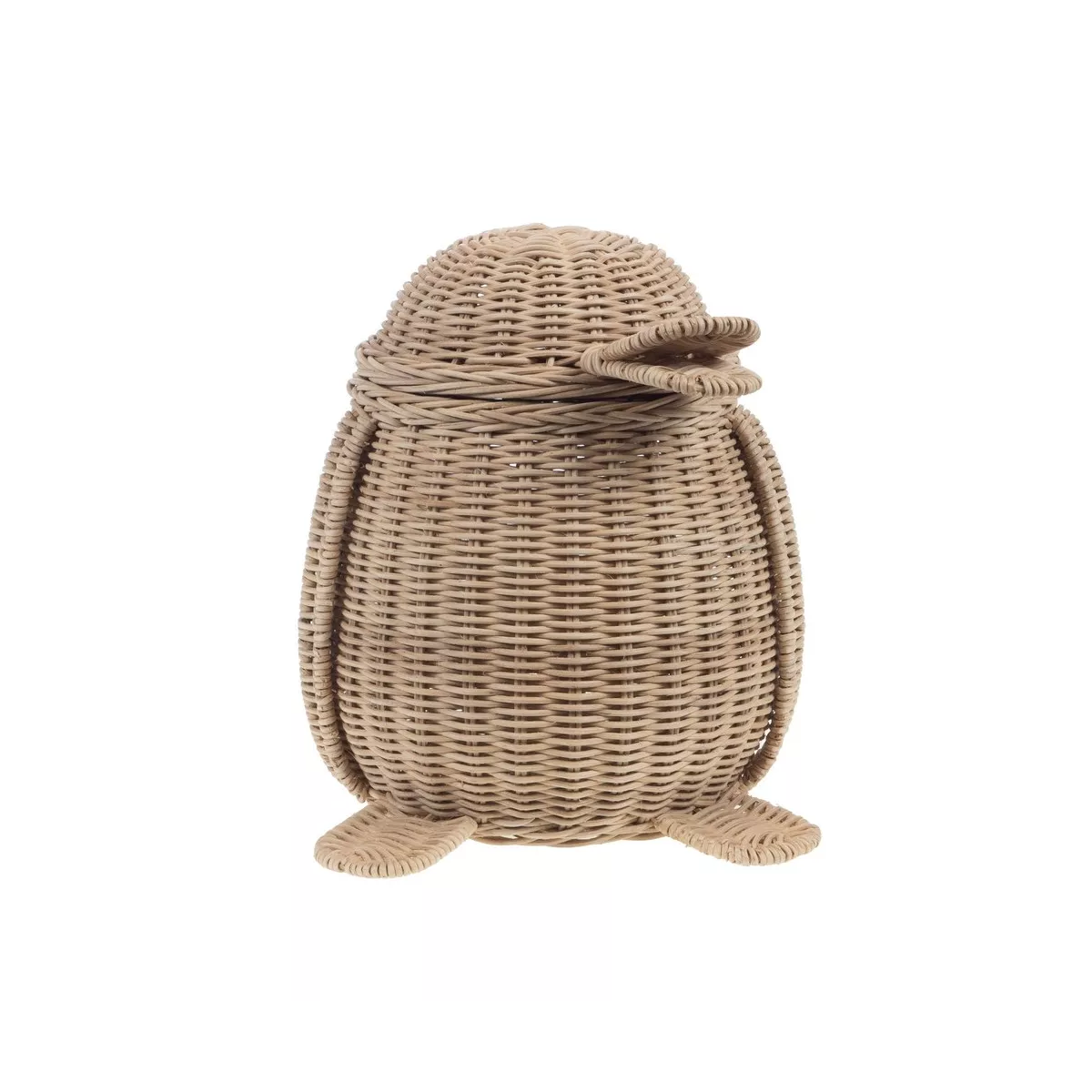 Rangement Pingouin rotin Naturel 30x30