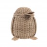 Rangement Pingouin rotin Naturel x