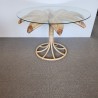 Table basse en Rotin Palmier 80x80