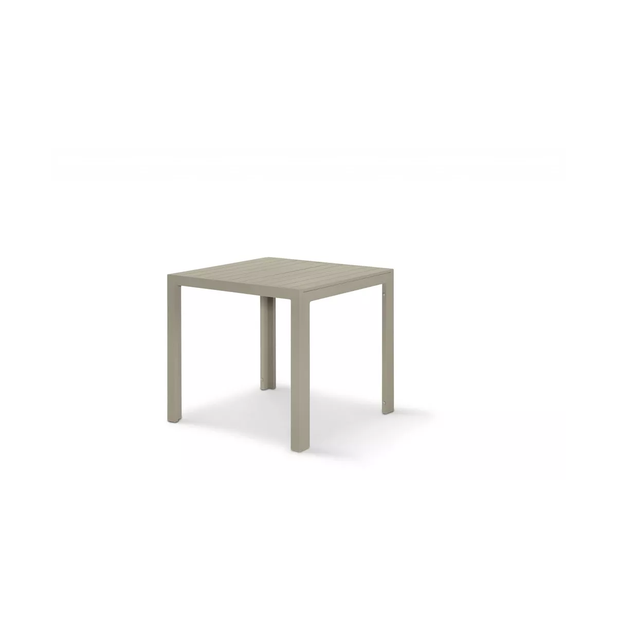 Table Faro Taupe 80x80