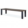 Table de repas Lagos Alu et Teck Outdoor 250cm