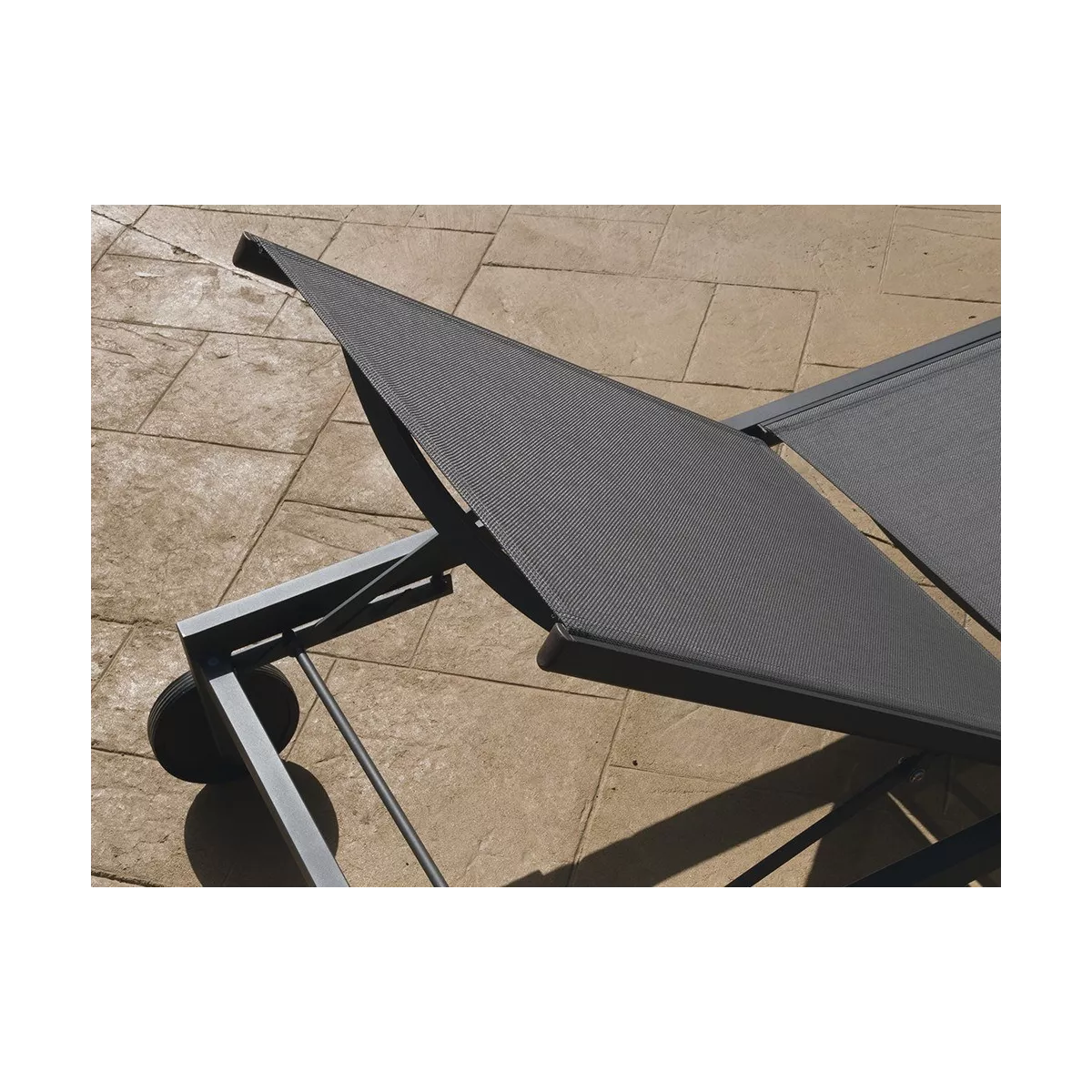 Chaise Longue Lagos Alu Gris