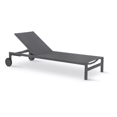 Chaise Longue Lagos Alu Gris