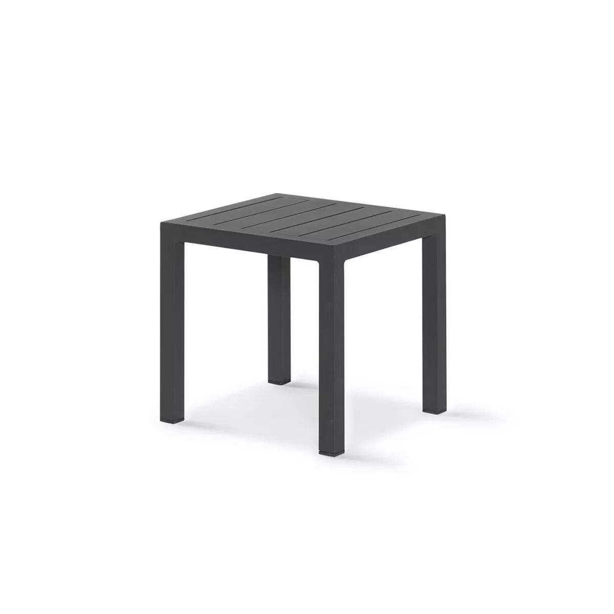 Bout de Canapé Lagos Aluminium Gris
