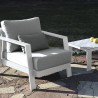 Fauteuil Atenas Alu Blanc