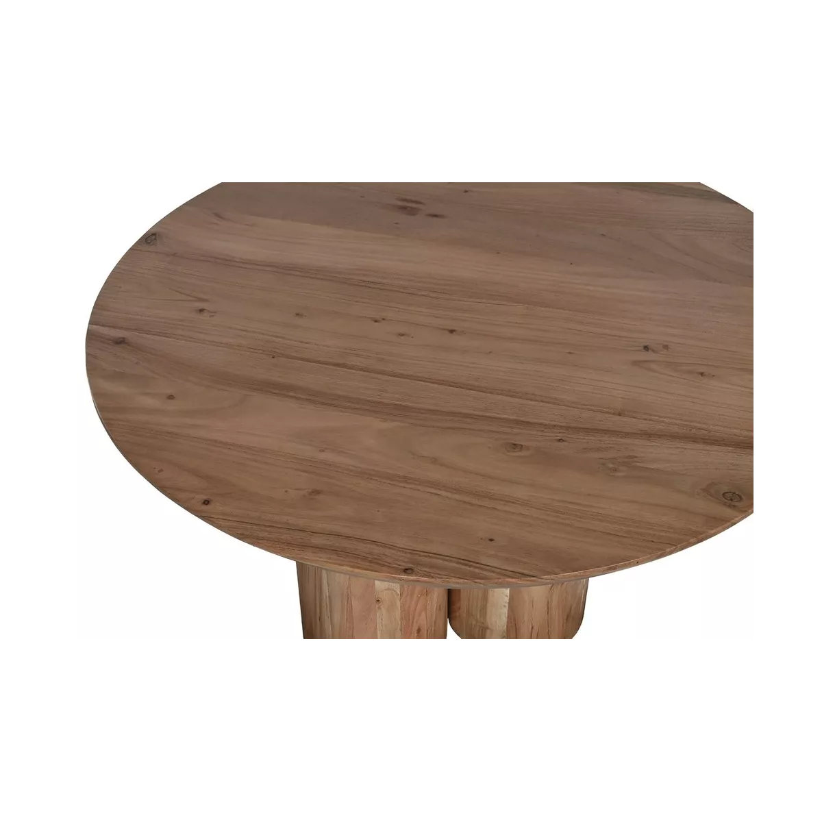Table basse Tréfle Acacia 80x80