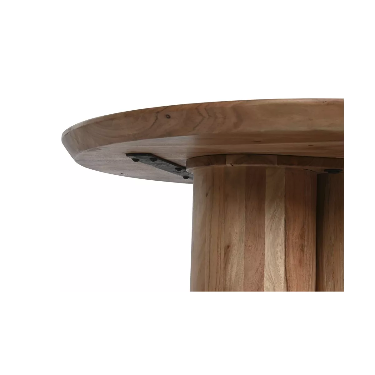 Table basse Tréfle Acacia 80x80