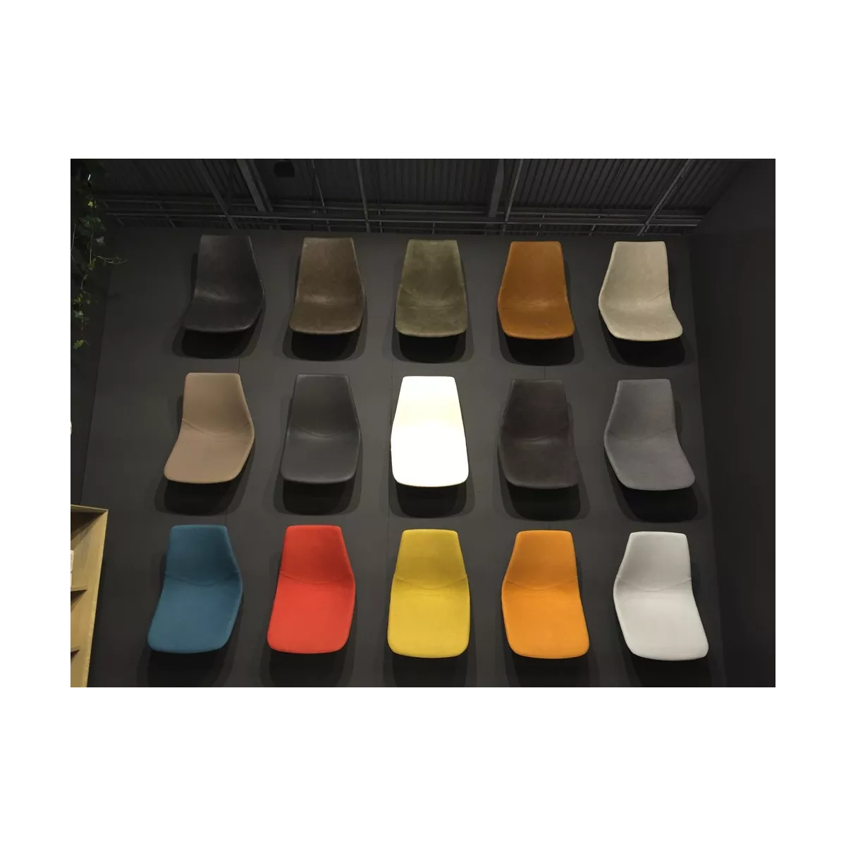 Chaise Happy Tissus Gris
