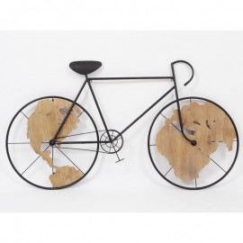 Décoration Murale Vélo Monde 130cm