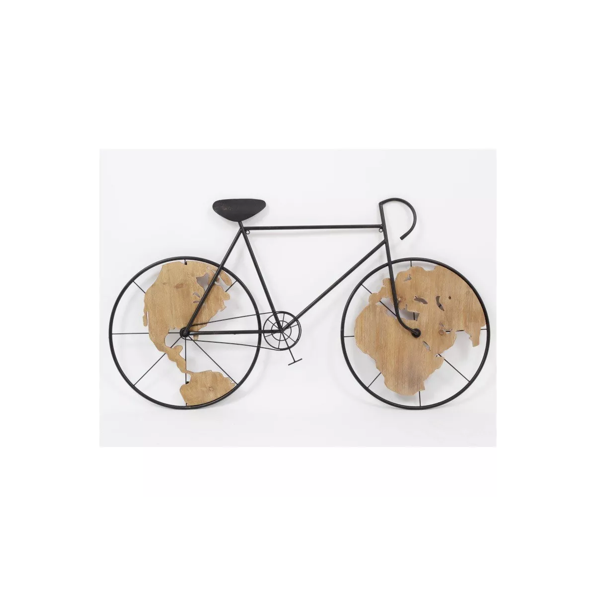 Décoration Murale Vélo Monde 130cm
