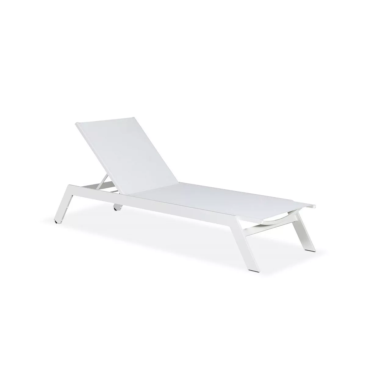 Chaise Longue Benisa Alu Blanc