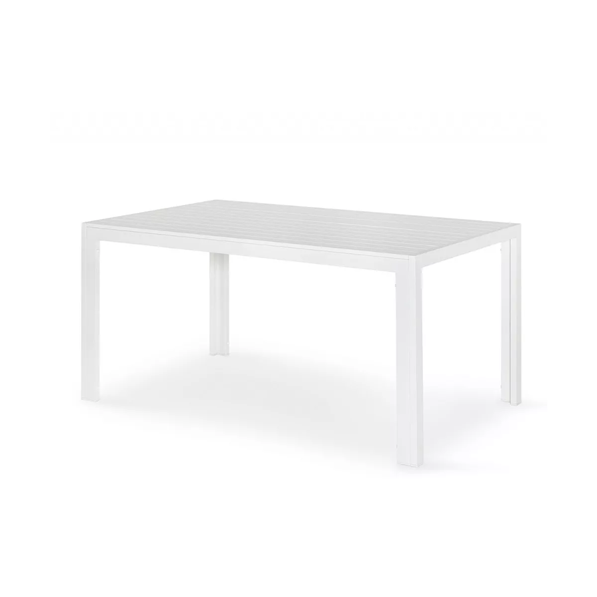 Table Calpe Alu Blanc  150x90