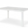 Table Calpe Alu Blanc 150x90