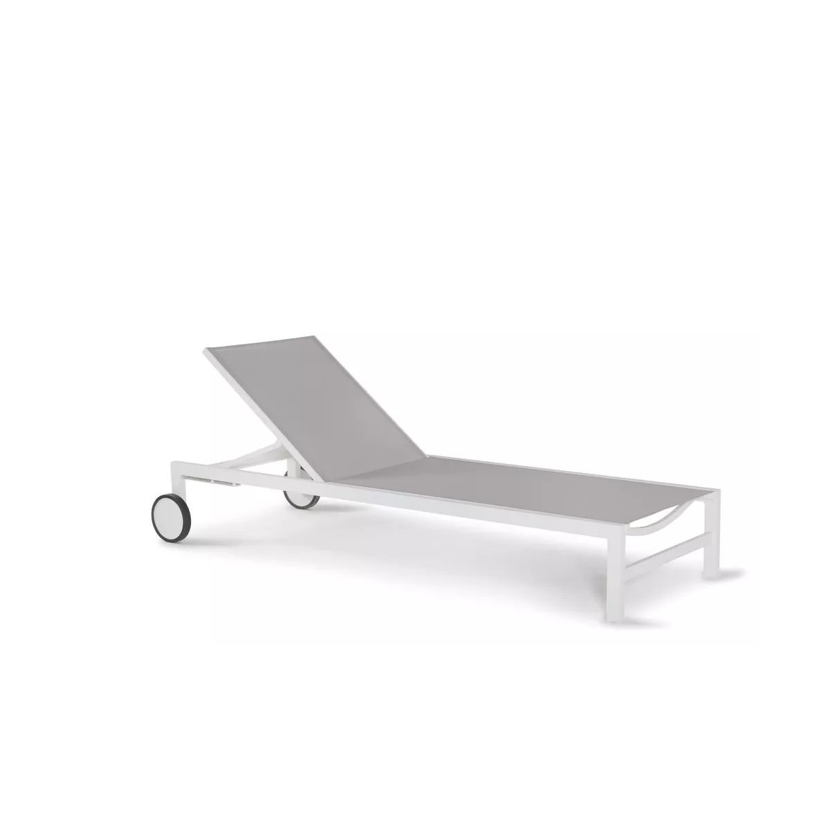 Chaise Longue Calpe Alu Blanc