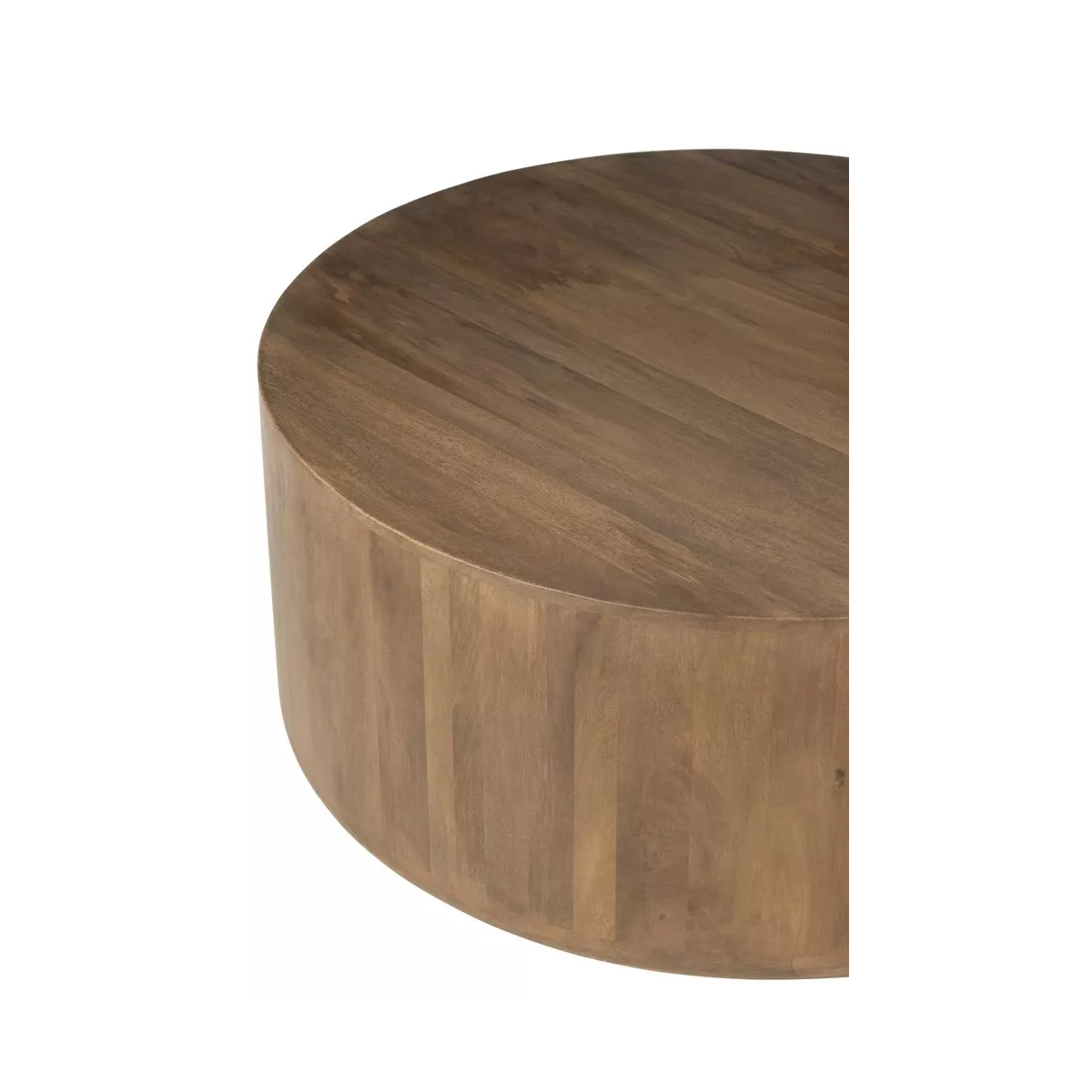 Set de 2 Tables Basses Manguier Brun