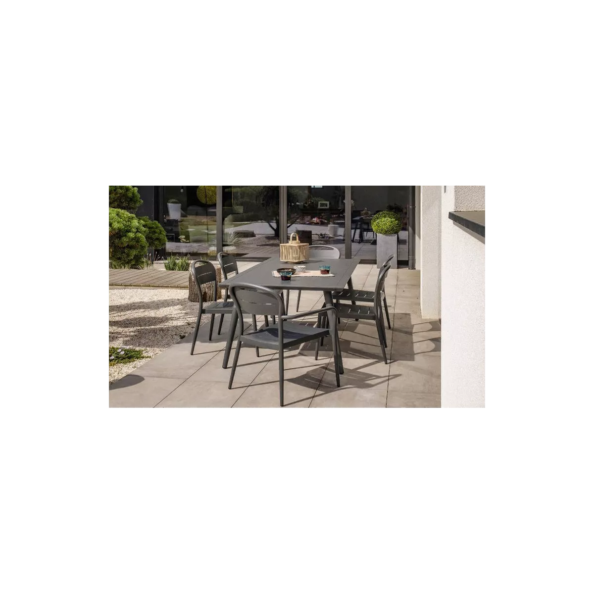 Bridge  Tunez en Aluminium Anthracite