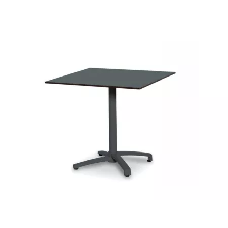 Table Cancun Pliante Carrée 80x80 Gris
