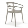 Fauteuil Repas Adra Taupe