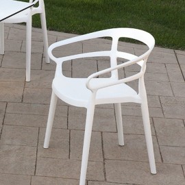 Fauteuil Repas Adra Blanc