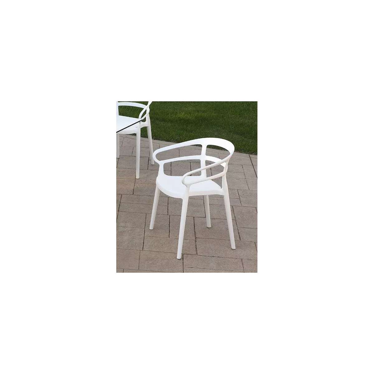 Fauteuil Repas Adra Blanc