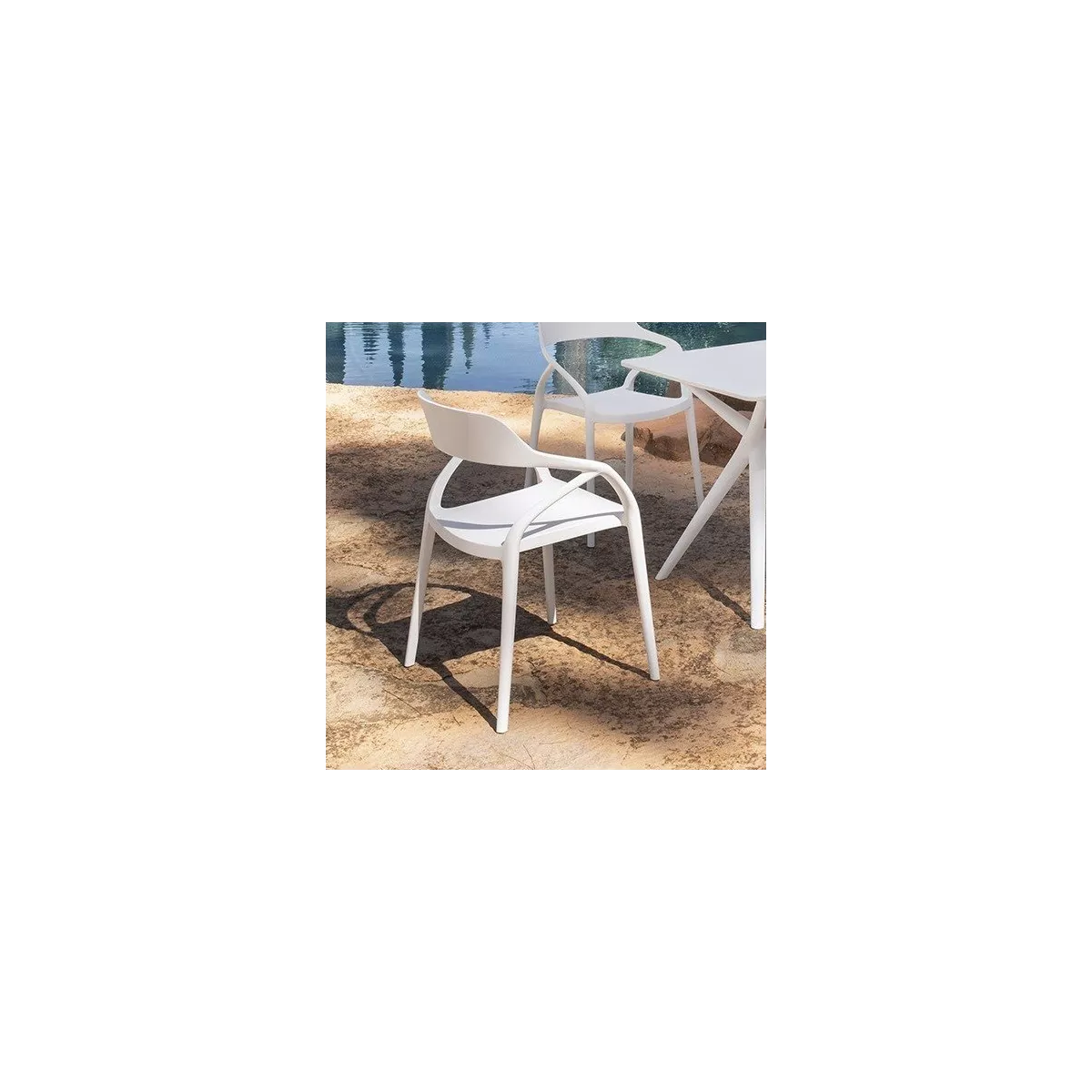 Fauteuil Repas Pego Blanc
