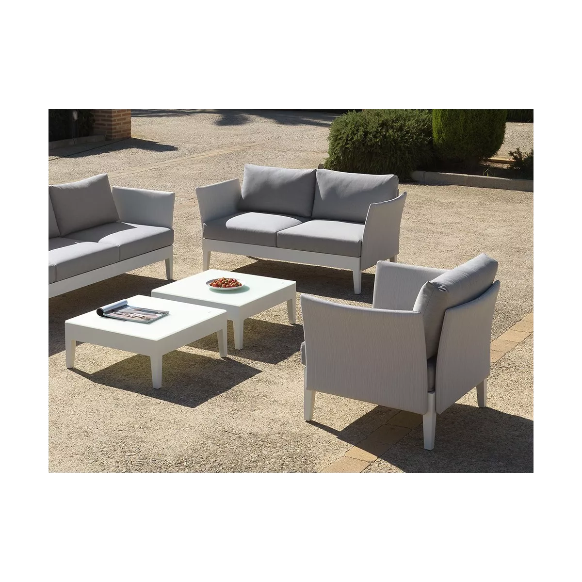 Salon Capri : Canapé 3P + 2 Fauteuils