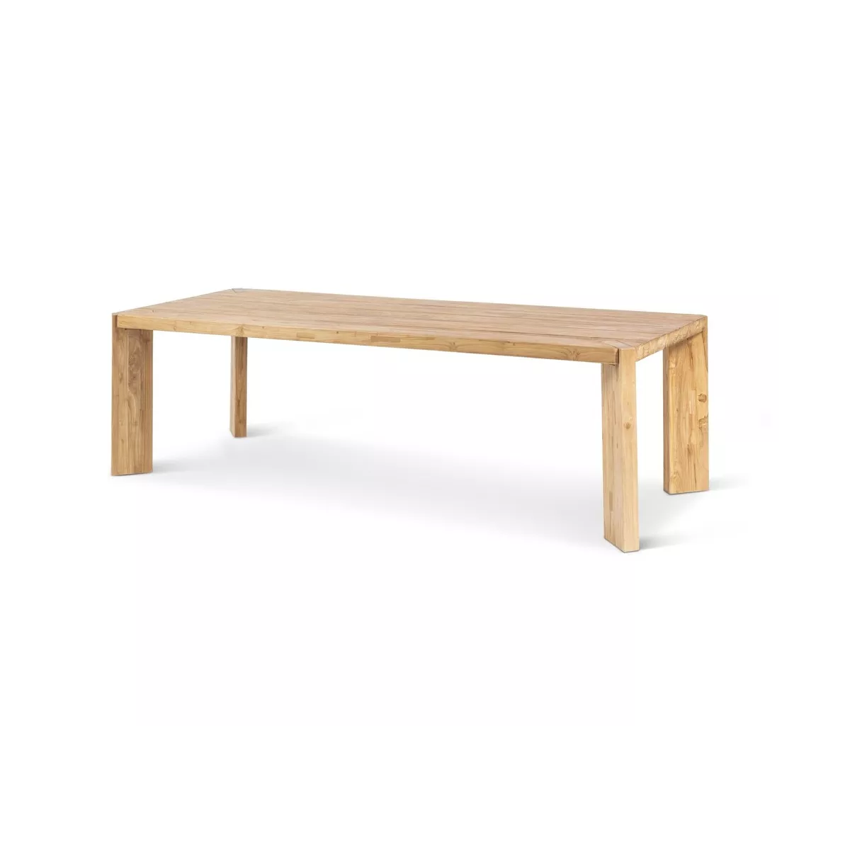Table de repas Eco Teck Naturel 260 cm