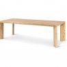 Table de repas Eco Teck Naturel 260 cm